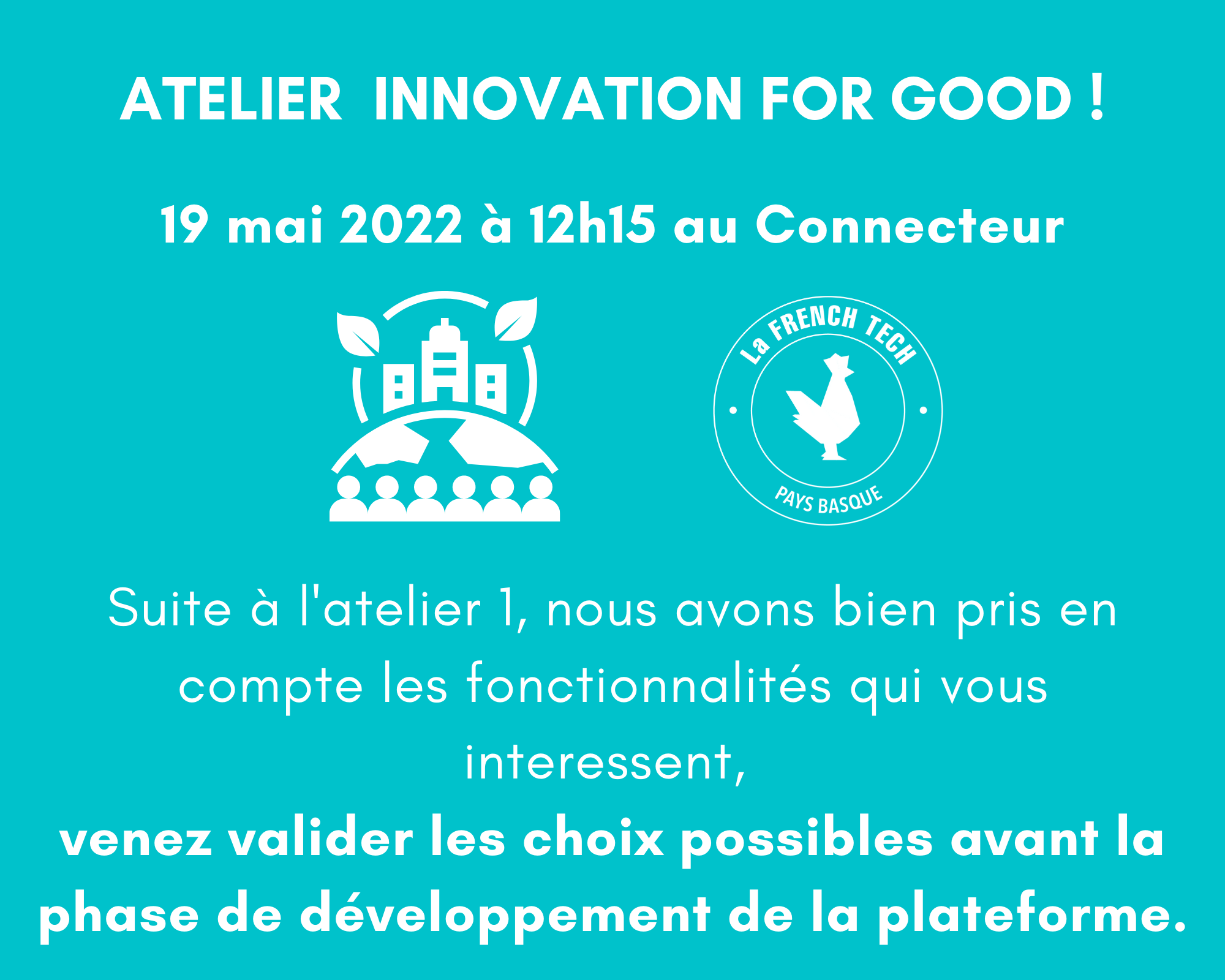 Atelier adhérents - Innovation for good