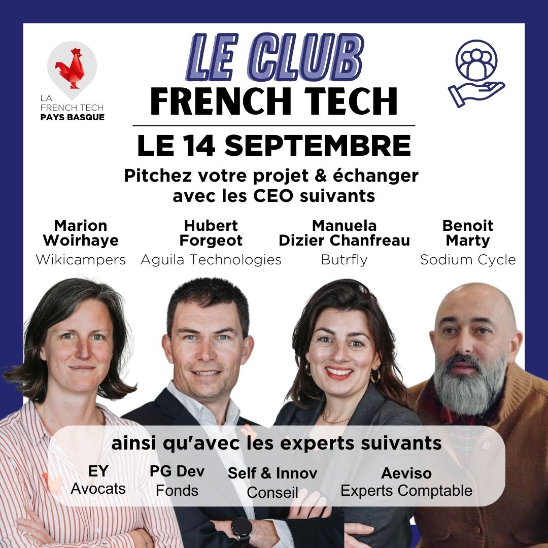 Club French Tech : 2ème date ! - Réservé Adhérents